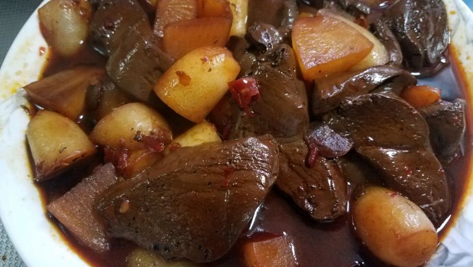 酸辣鸭血