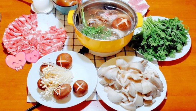 【生酮饮食・真酮】可以喝汤的骨汤虾皮火锅(减肥食谱,一起瘦)