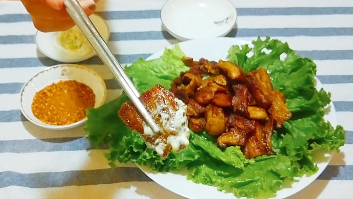 【生酮饮食・真酮】0失败的香脆炸五花肉（减肥食谱，一起瘦）