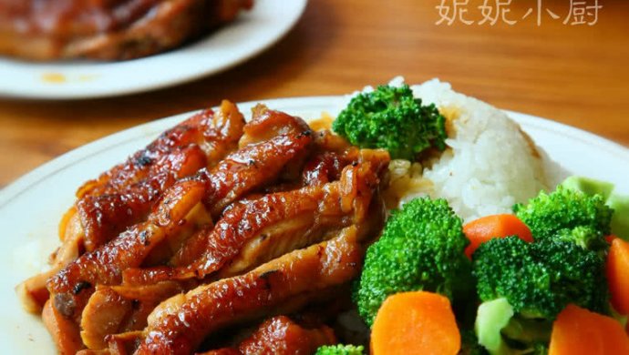 照烧鸡腿饭