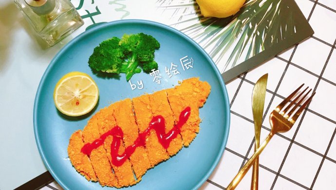 无油奥尔良烤鸡排「烤箱版」