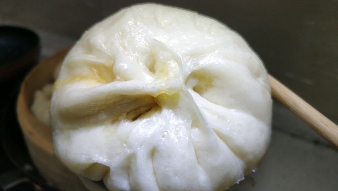 有菜有肉白白胖胖营养大包子