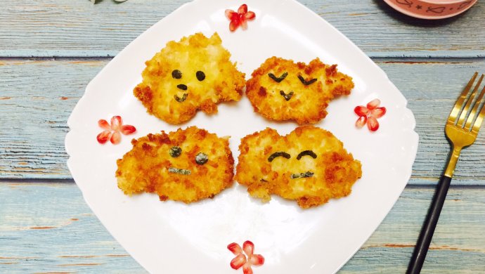 鸡胸的华丽转身―表情大脸鸡排