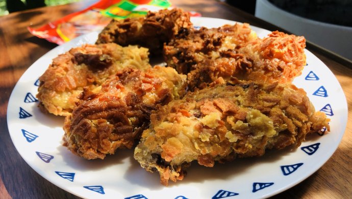咔嚓酥脆的薯片鸡翅―空气炸锅版