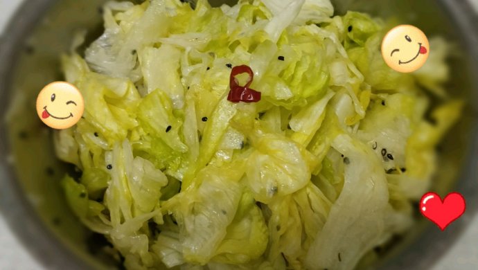 夏日最不可缺的一道菜,凉拌圆生菜