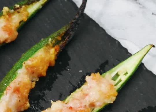创意减肥餐 | 虾滑秋葵