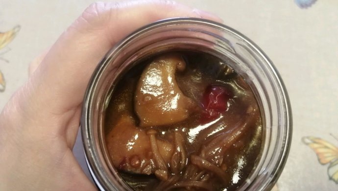 大块拌面香菇酱