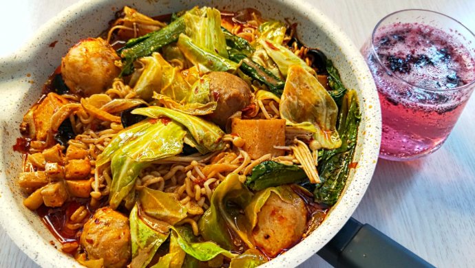 家庭简易版麻辣烫