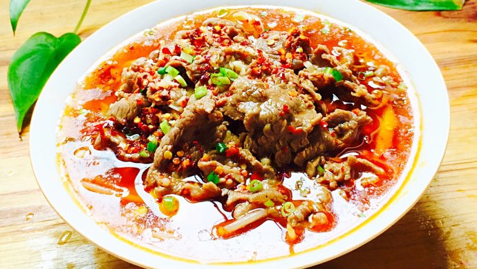 鲜香嫩滑――水煮牛肉