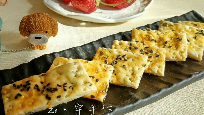 花椒芽芝麻苏打饼干