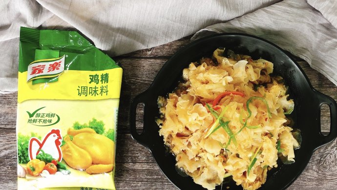 夏日减脂小凉菜~凉拌银耳