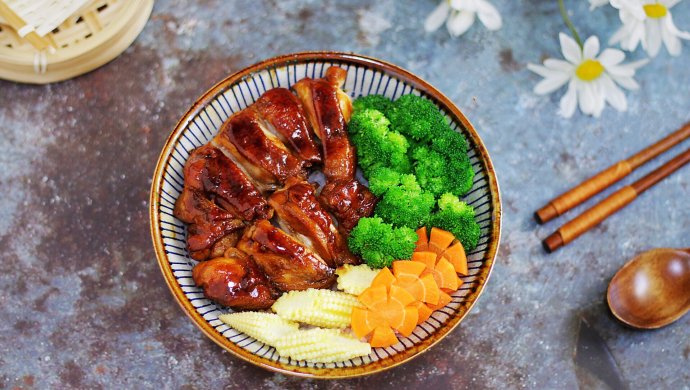 照烧鸡腿饭
