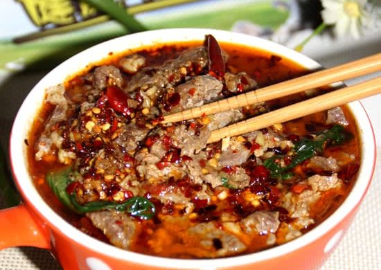 水煮牛肉