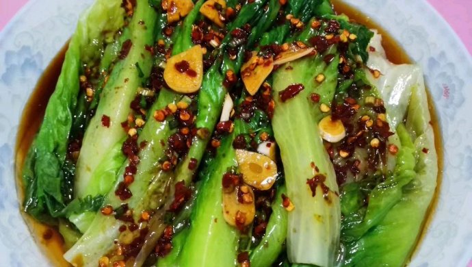 凉拌酸辣生菜