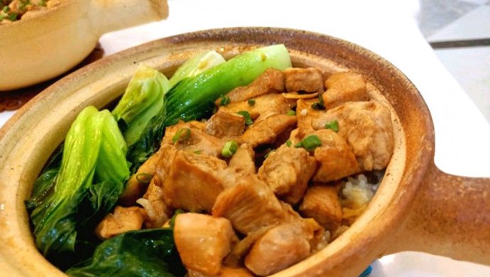 家常版鸡肉煲仔饭