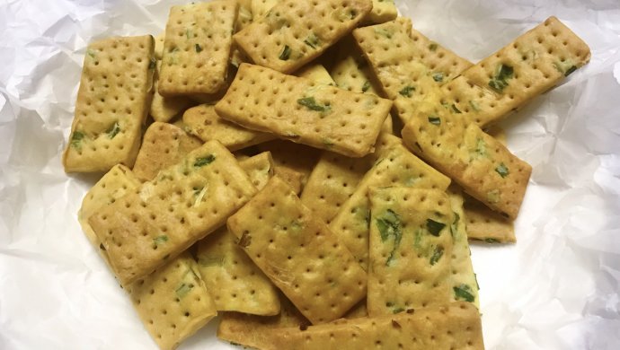 0失败葱香苏打饼