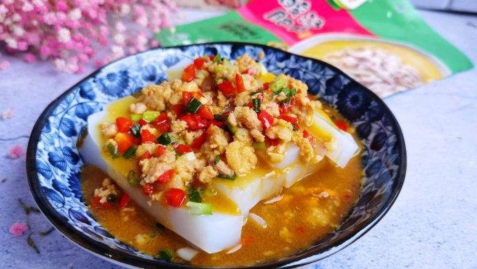 厨艺小白也能做：夏日开胃酸辣凉粉 （家乐酸汤肥牛）