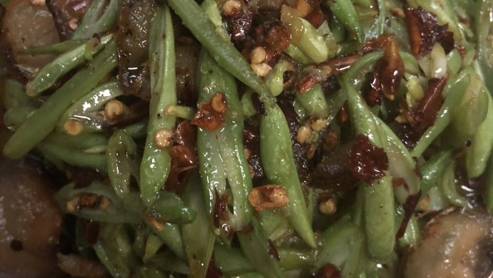 家常菜&四季豆炒腊肉
