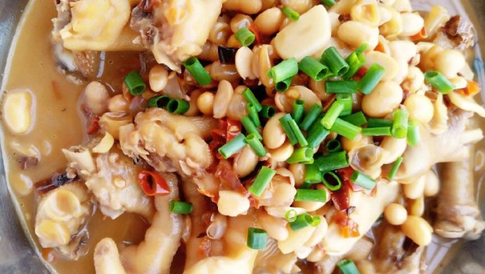 黄豆鸡爪