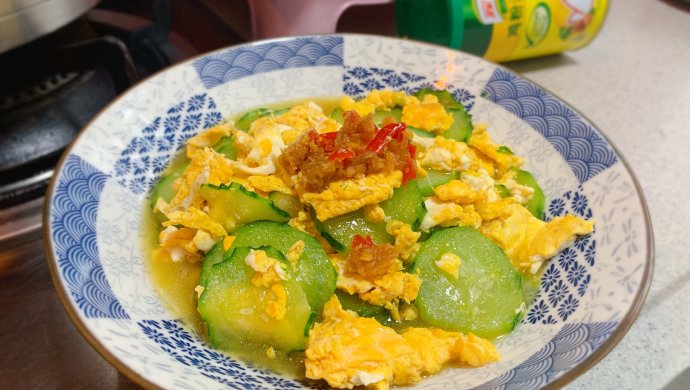 低脂快手菜青瓜炒鸡蛋