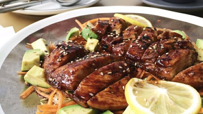 照烧鸡胸肉沙拉