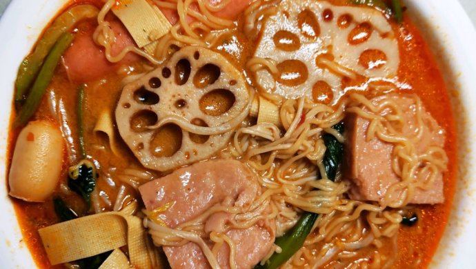 家庭版牛奶麻辣烫
