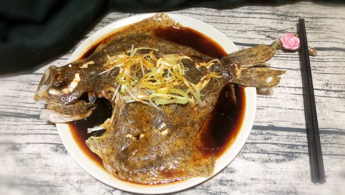 清蒸多宝鱼