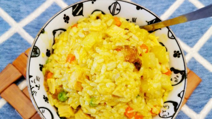 快手早餐――营养咖喱鸡饭