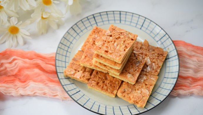 焦糖杏仁饼干