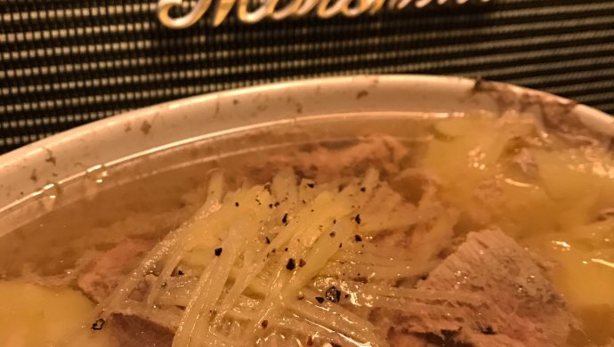 土豆炖牛肉【汤】