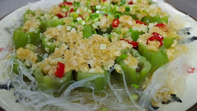 蒜蓉粉丝蒸丝瓜
