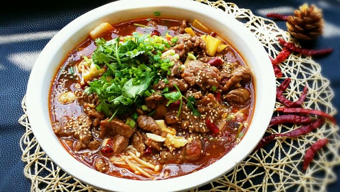 水煮牛肉