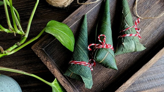 小脚蜜豆粽子