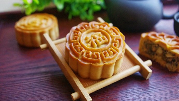 五仁月饼