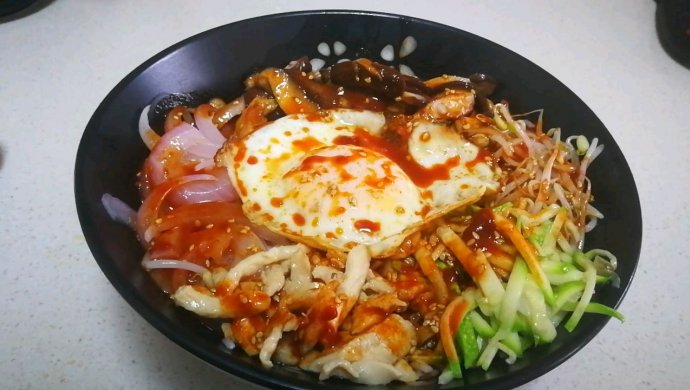 家庭版韩式拌饭（简单易学）