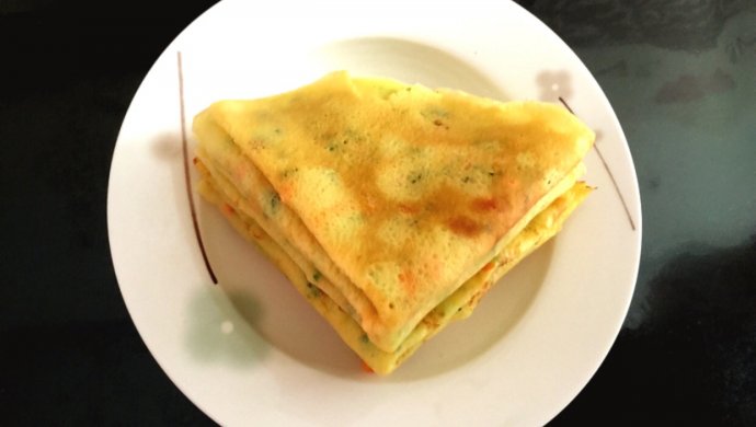 蒜香鸡蛋饼