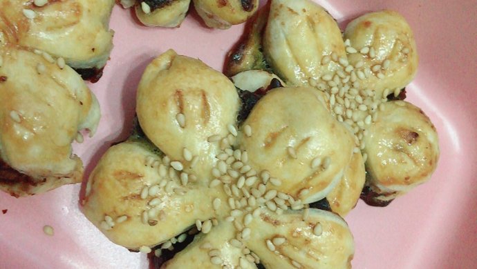 手抓饼版豆沙酥