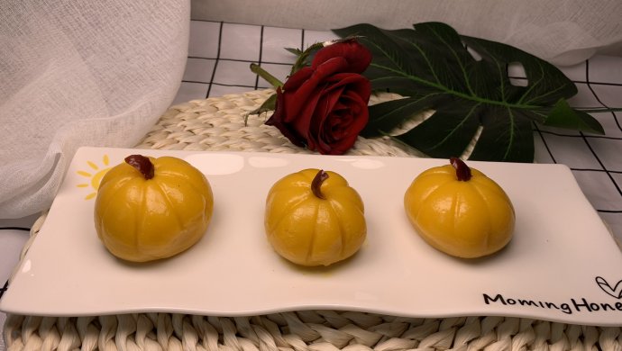 香甜Q弹蒸南瓜饼