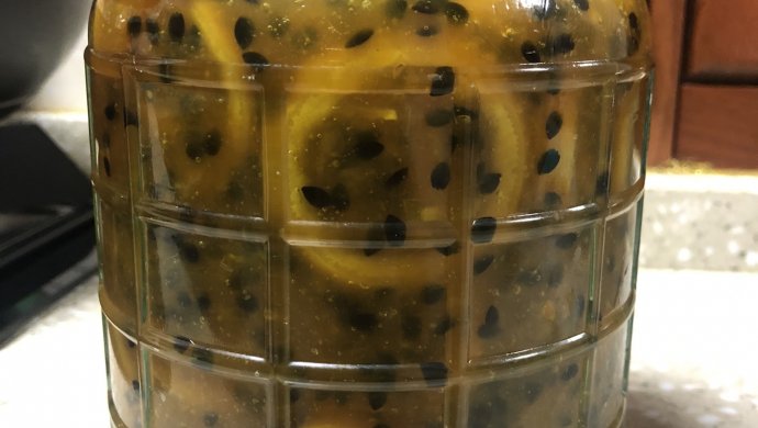 百香果柠檬蜂蜜茶