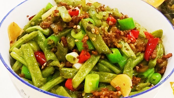 麻辣干煸四季豆