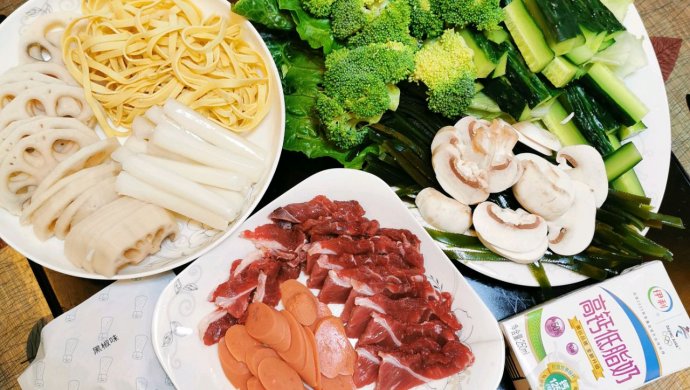减脂期也可以吃的，牛奶麻辣烫
