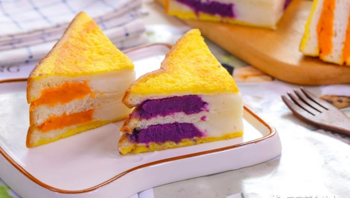 粗粮三明治 宝宝辅食食谱