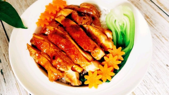 照烧鸡腿饭