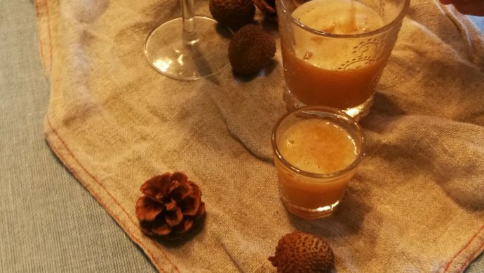 初夏清爽苹果香橙果汁