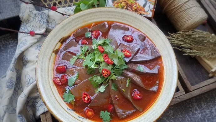 麻辣鸭血这样做巨好吃