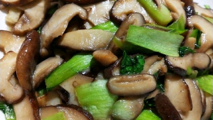 不一样的香菇菜心