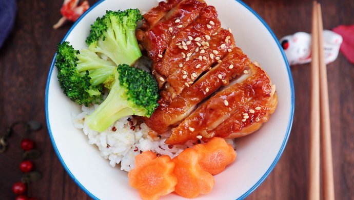 照烧鸡腿饭
