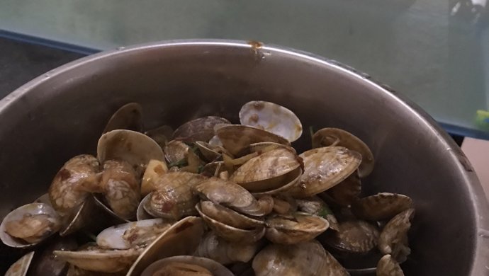 下酒菜辣椒炒海瓜子