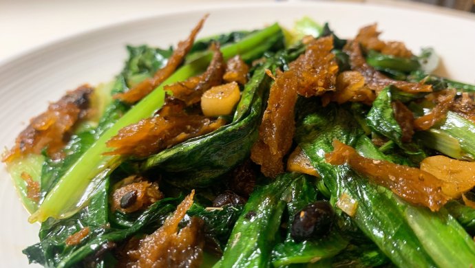 极简｜豆豉鲮鱼油麦菜
