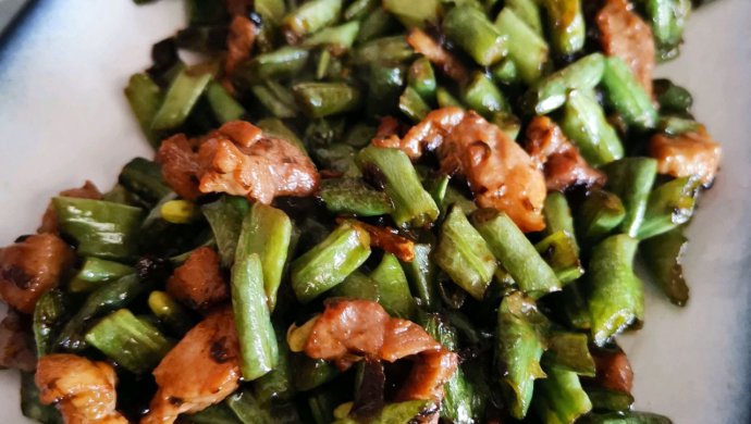 包你下饭的榄菜四季豆